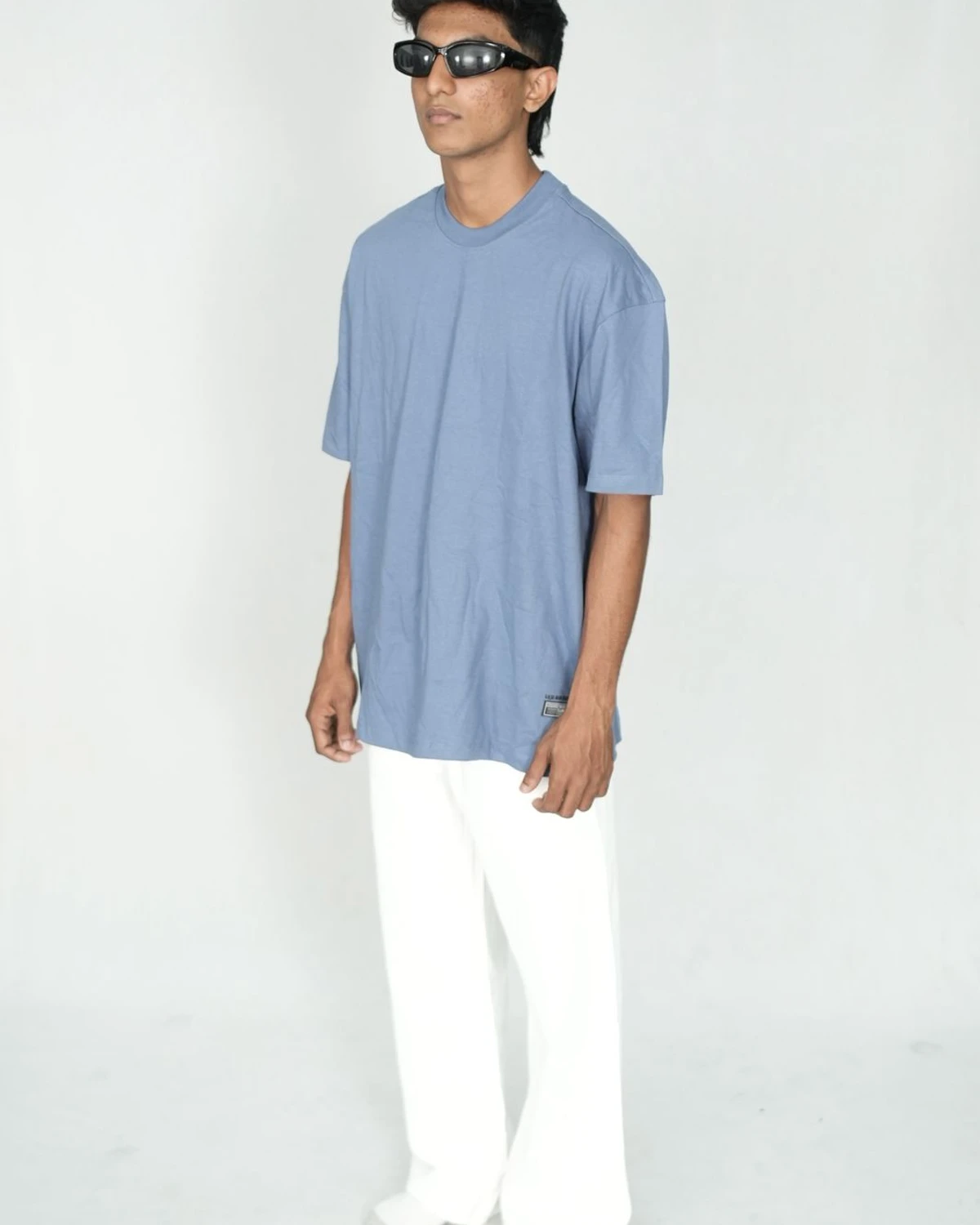 Blue Oversized T-Shirt alternate view