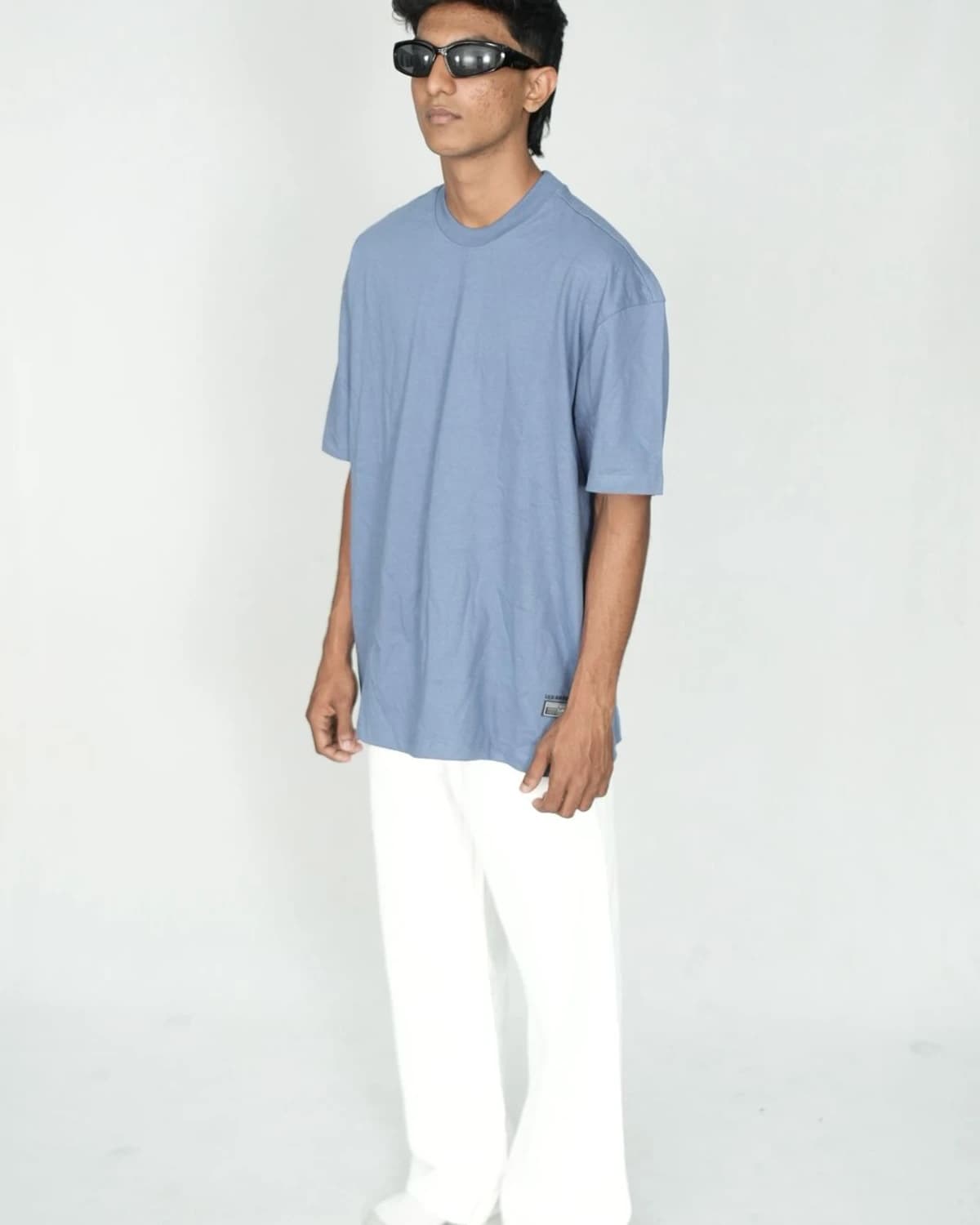 Blue Oversized T-Shirt alternate view