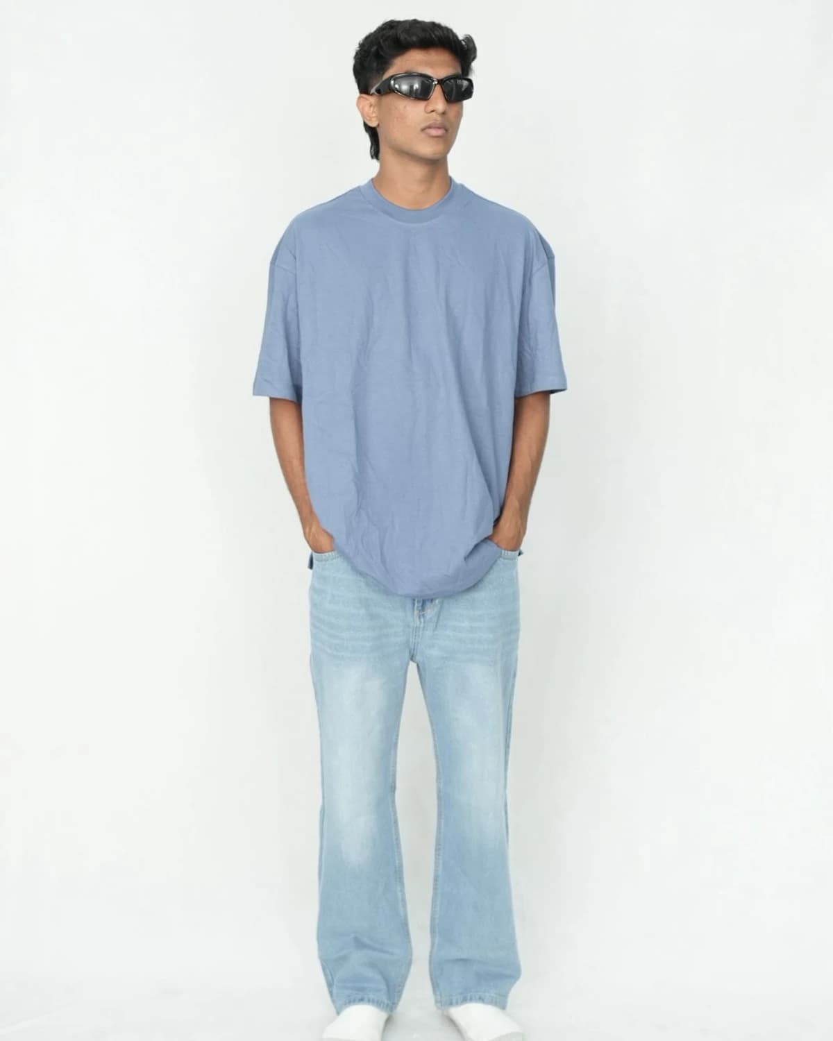 Light Blue Denim Straight J002 alternate view