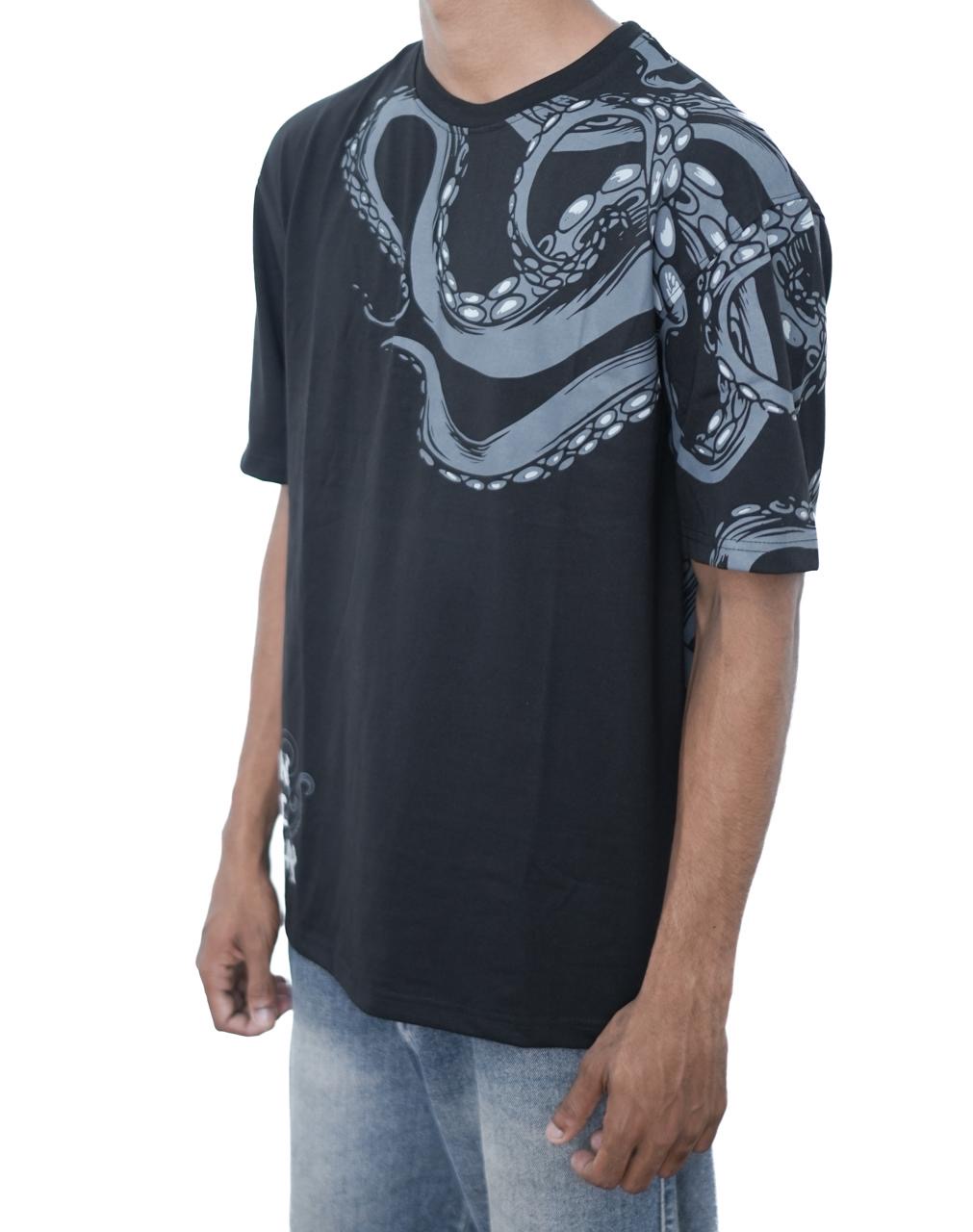 Black Oversized T-Shirt alternate view