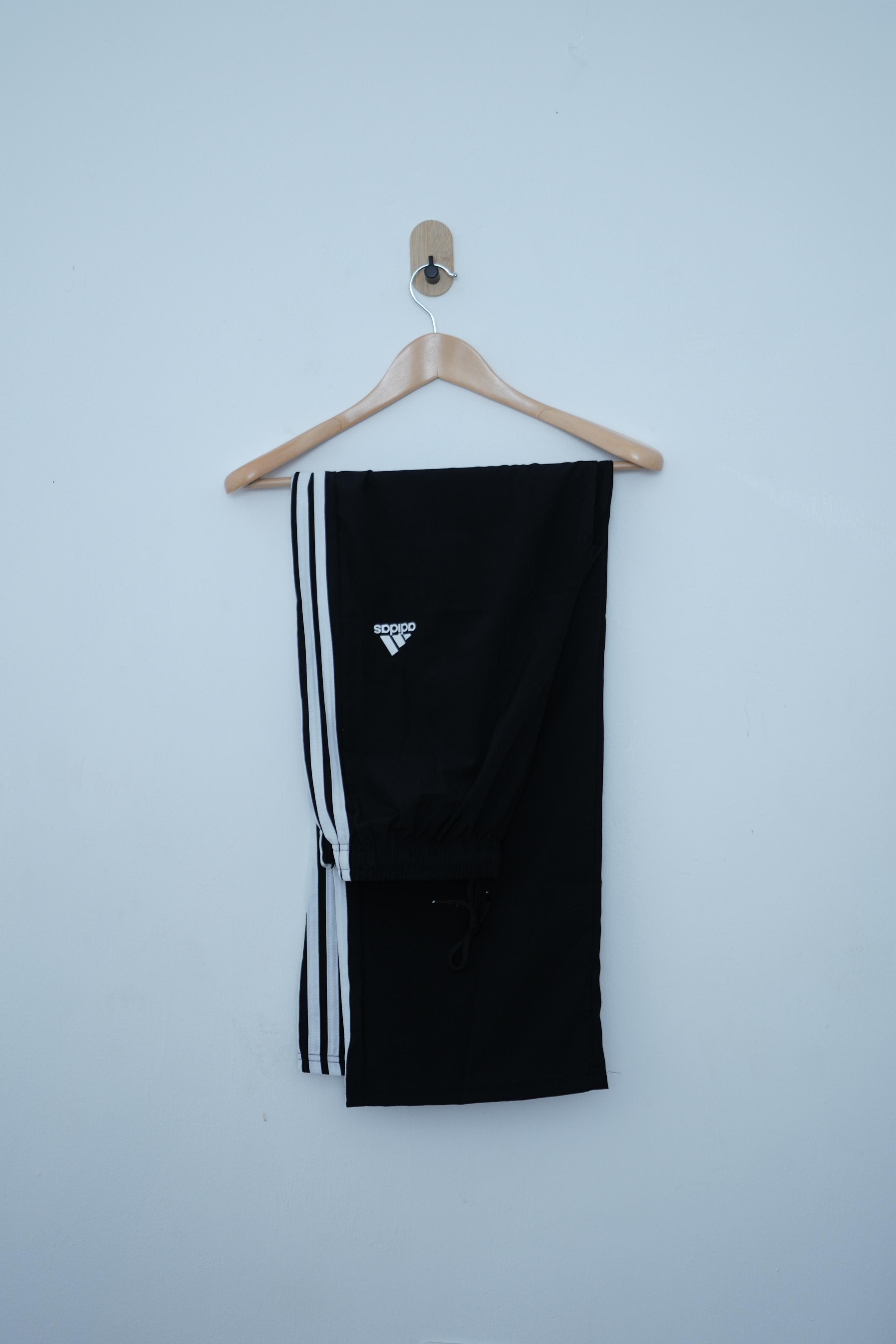 Black Baggy Track pant alternate view