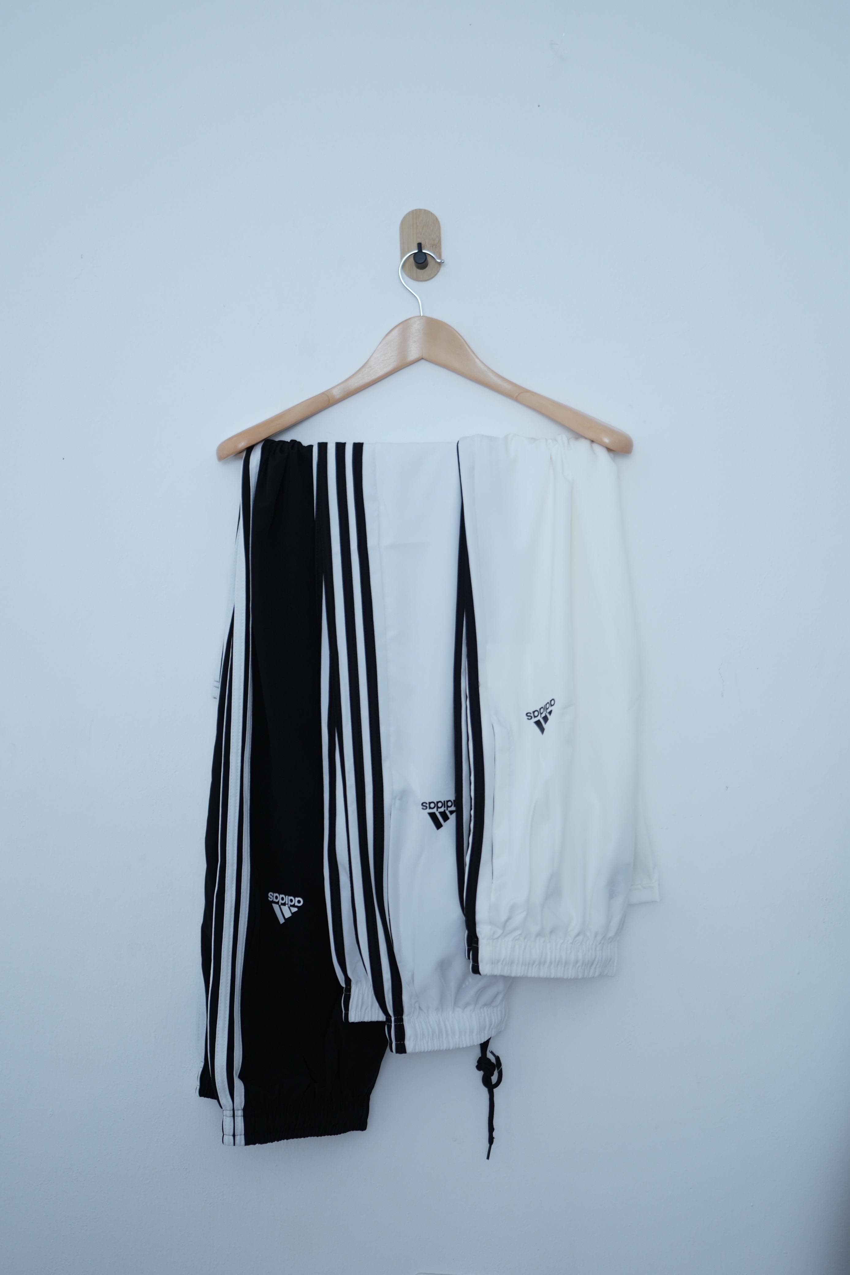 Off white baggy track pant alternate view
